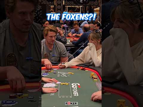 Two elite married pros next to each other?! #wsop2025