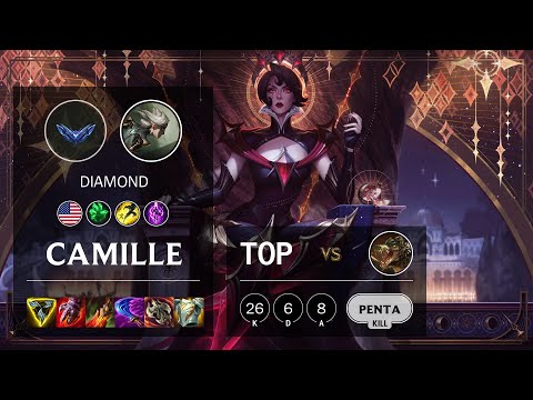 Camille Top vs Renekton - NA Diamond Patch 12.1