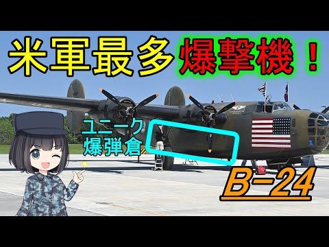 統合された B-24 リベレーターについて詳しく解説