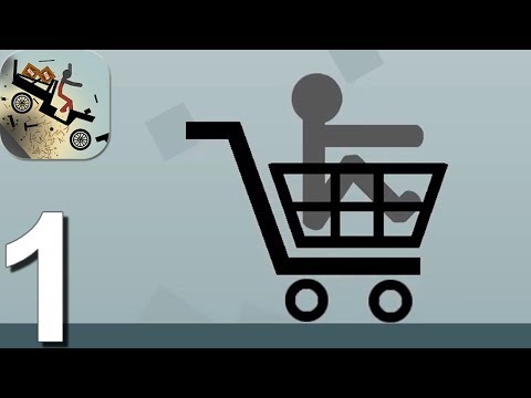 Ragdoll Dismounting Stickman - Gameplay Walkthrough Part 1 (Android) - YouTube