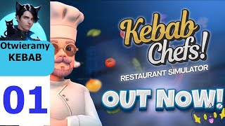 Kebab Chefs! - Restaurant Simulator #1 / Market, restauracja i co jeszcze? :) z Grafi i Feluś :)