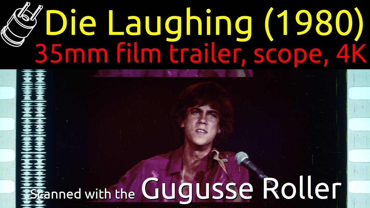 Die Laughing (1980) 35mm film trailer, scope 4K