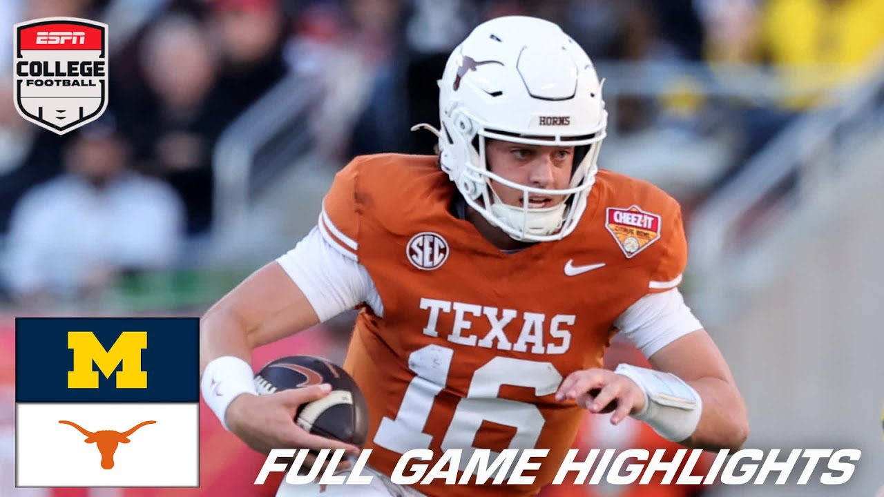 Arch Manning Highlights 🔥 Leads Texas to Citrus Bowl win vs. Michigan | ESPN College Football