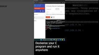 How to dockerize your C program and run it anywhere