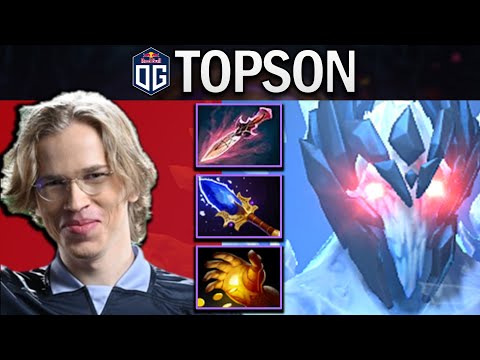 OG.TOPSON ANCIENT APPARITION WITH AGHANIMS-MIDAS - DOTA 2 7.31 GAMEPLAY