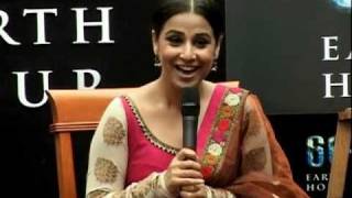 Actress Vidya Balan at WWF World 60 Earth Hour event