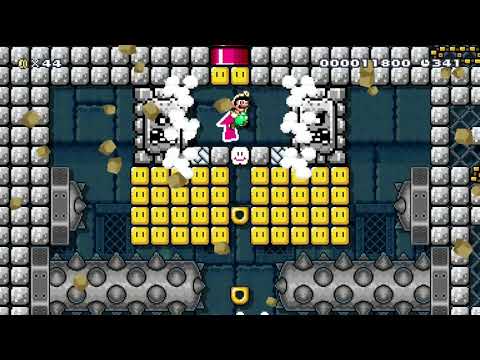 The NeverEnding Castle by Alex Sirv. 🍄 Super Mario Maker 2 #aez 😶 No Commentary