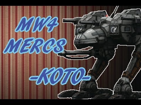 mechwarrior 4 mercenaries pc gameplay