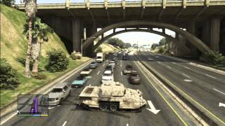 GTA 5 - Five Star Tank Rampage/Escape