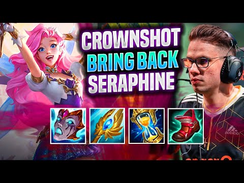 CROWNSHOT BRINGS BACK SERAPHINE!   VIT Crownshot Plays Seraphine ADC vs Lucian! Patch 11 21