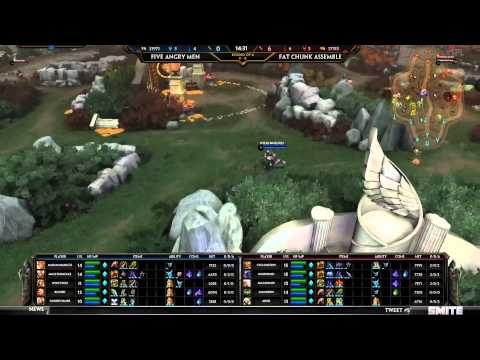 Smite Pro League Play-In-Cup NA Week 1 - Five Angry Men vs Fat Chunk Assemble