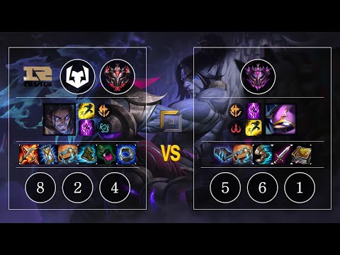 RNG yuekai Sylas vs Kennen Top - KR GrandMaster Patch 10.1