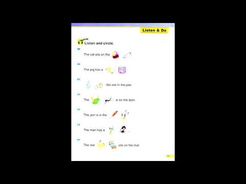 page  49  smart  phonics2  review 1  short  vowels a   e   i #smartphonics2