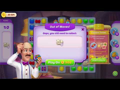 Homescapes Stuck Level 4390