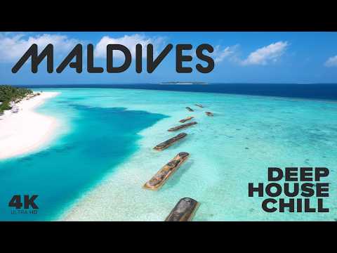 Maldives 4K Ocean Therapy | Stunning Atolls, Turquoise Water, Relaxation Film for Your TV