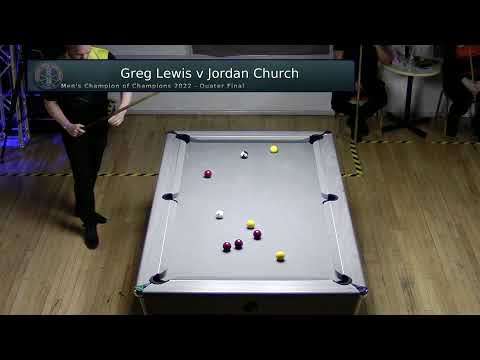 2022 Champion of Champions Men's - Quarter Final - Greg Lewis v Jordan Church