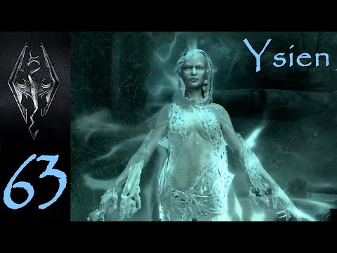 Skyrim Legendary difficulty Pure Mage Let's play #63 "Pale Lady, Ebony Warrior and Dragon hunting!"