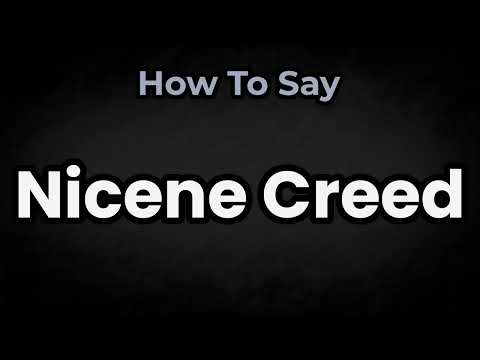 How To Pronounce Nicene Creed? (CORRECTLY) Meaning & Pronunciation