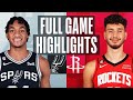 Game Recap: Spurs 124, Rockets 105