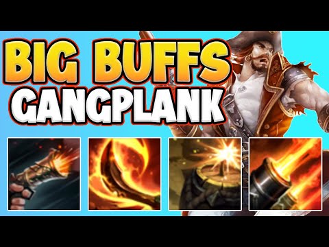 BALANCED... THEN RIOT WENT OVERBOARD AND GIGABUFFED GANGPLANK! SEASON 12 GP ACTION! - LoL Gameplay