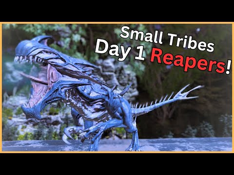 Small Tribes Fresh Spawn to Reapers on DAY 1 | Ark Survival Ascended