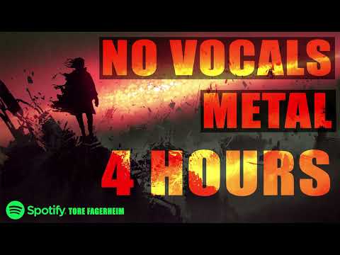 NO AI 4 Hours of Melodic Metal - No Vocals