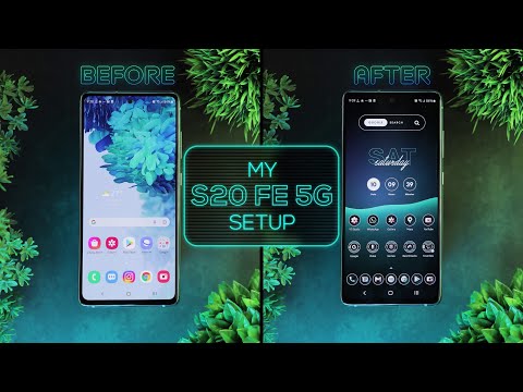 My S20 FE 5G Setup | HomeScreen, GoodLock and more