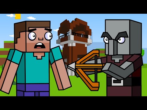 The Pillager Outpost | Block Squad (Minecraft Animation)
