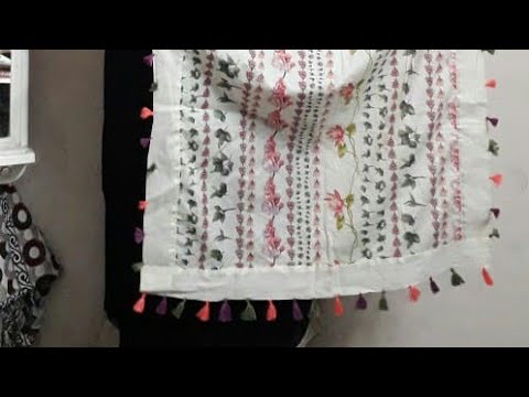 How to design dupatta PART-1 | | Aruna Creations