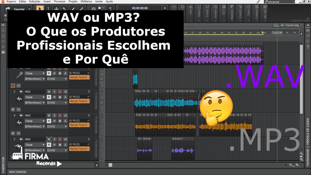 WAV ou MP3? O Que os Produtores Profissionais Escolhem e Por Quê 🎧