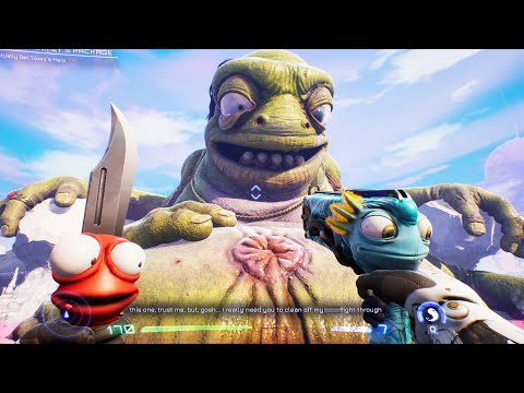 Taking Bath With Giant Alien Scene - High On Knife (High On Life DLC) 2023