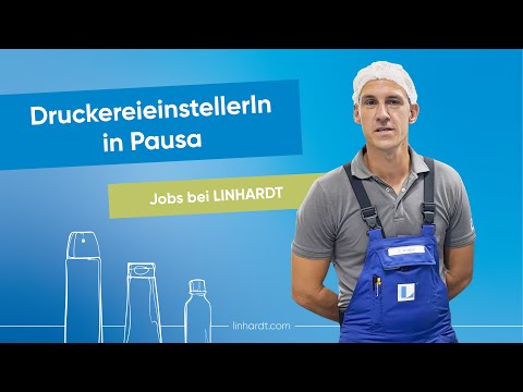 Mein Job bei LINHARDT - Druckereieinsteller
