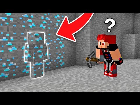 TROLLEI MEU AMIGO COM DISFARCE DE DIAMANTE NO MINECRAFT!!!