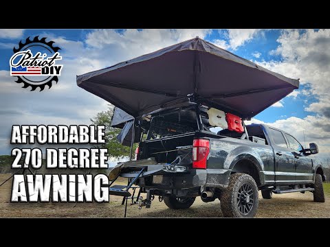 Affordable 270 Degree Truck Awning / Overland Vehicle Systems Nomadic 270 LTE