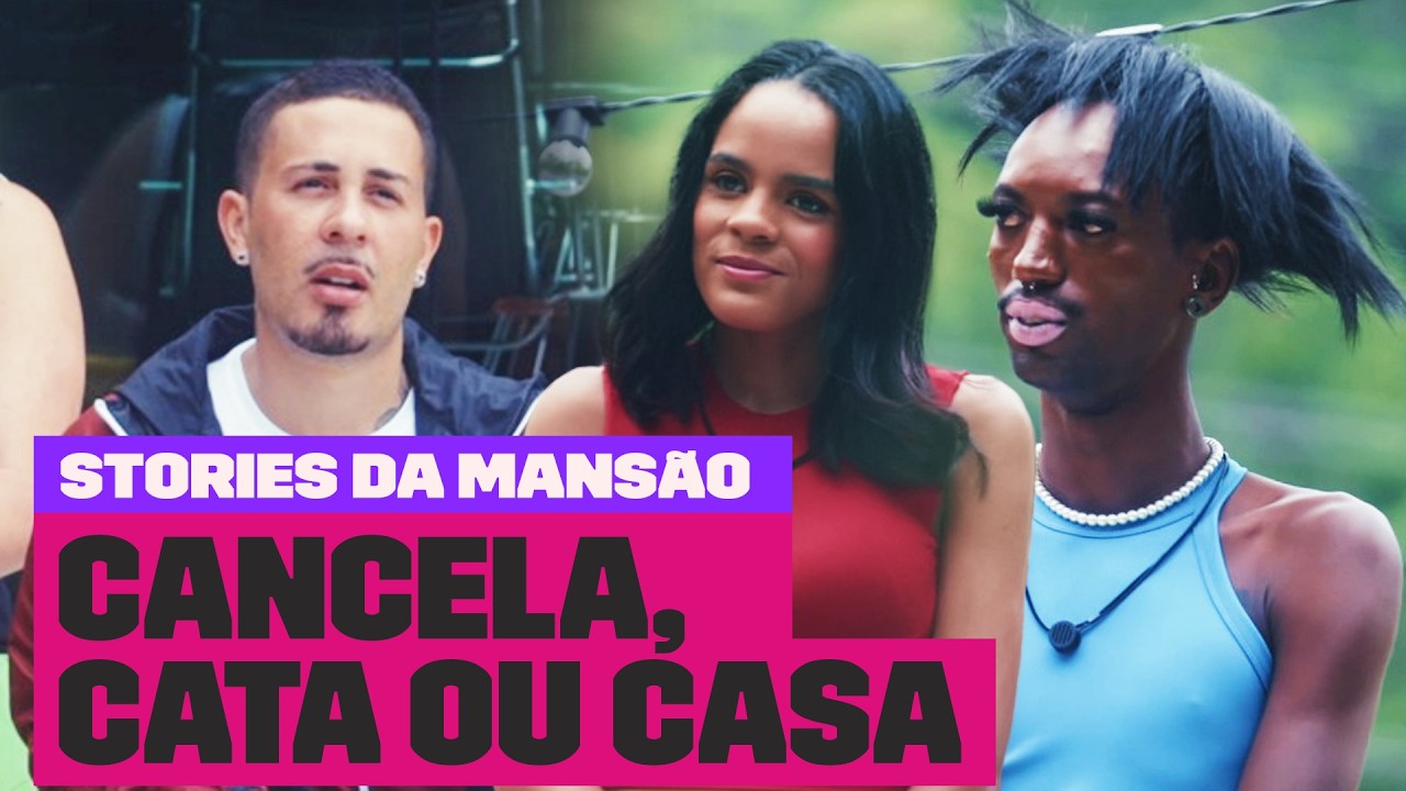 Carlinhos Maia faz brincadeira do CANCELA, CATA ou CASA | Aquecimento Stories da Mansão | Multishow