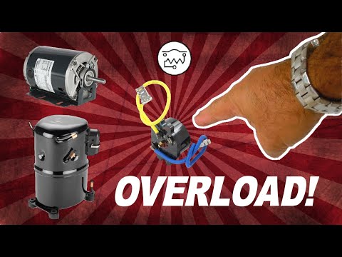 How Electric Motor Overload Protectors Work & How To Test Them!