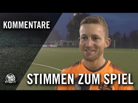 Die Stimmen zum Spiel | FC Italia Bensheim - FSG Bensheim (17. Spieltag, Kreisliga C Bergstraße)