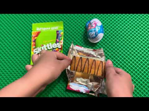 Unpacking  Skittles,KidsBox, Timi. ASMR.