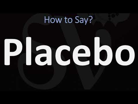 How to Pronounce Placebo? (CORRECTLY)