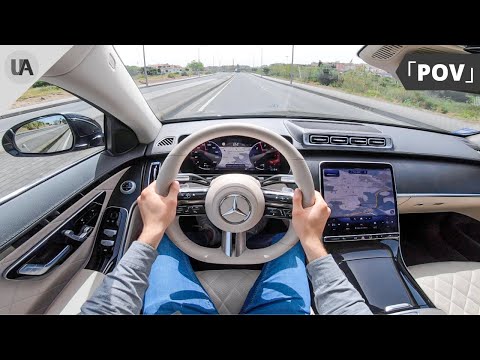 2022 MERCEDES-BENZ S400d 4K POV TEST DRIVE