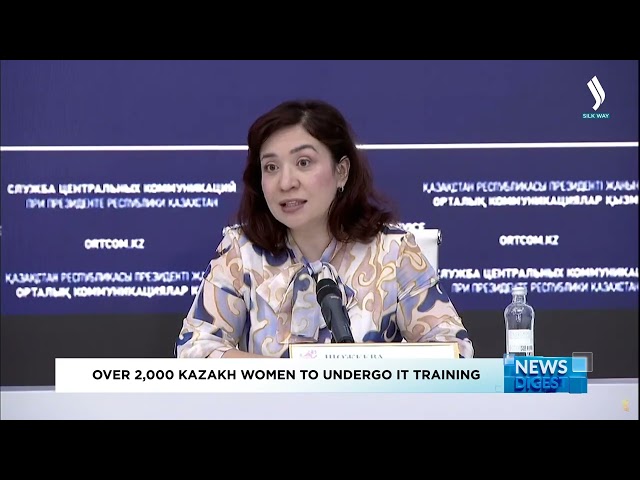 Over 2,000 Kazakh women to undergo IT training