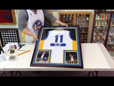 YouTube video about: How to frame a basketball jersey?