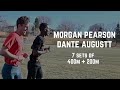 Morgan Pearson and Dante Augustt - 7 x (400m+200m)