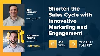Shorten the Sales Cycle with Innovative Marketing and Engagement