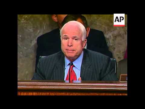 Gen. David Petraeus appeared to become faint Tuesday morning during a Senate hearing, but revived af