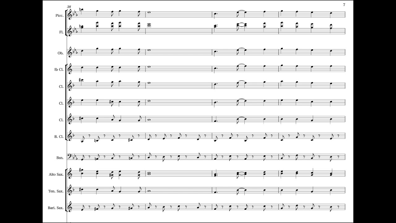 高校野球大好き芸人・応援歌★ループバージョン【吹奏楽・楽譜】