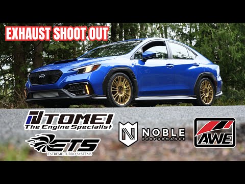 What is the best sounding VB WRX exhaust system? Tomei, ETS, AWE, Noble, OEM? Sound test