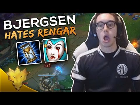 TSM Bjergsen - I HATE RENGAR - League of Legends Funny Moments & Highlights