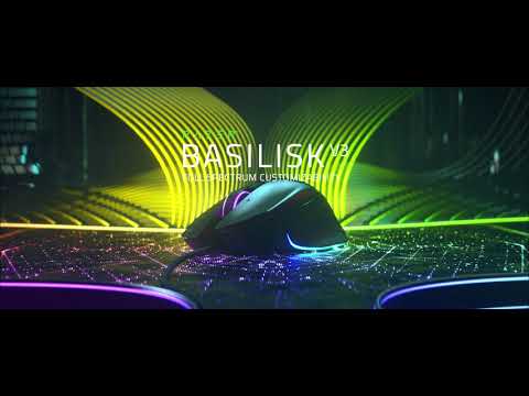 Žaidimų pelė Razer Basilisk V3 video