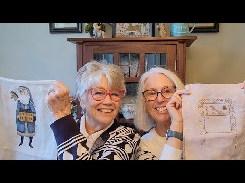 The SABLE Stitchers Flosstube #91 More Wonderful WIPs and Nifty Nashville Needlework Market Picks